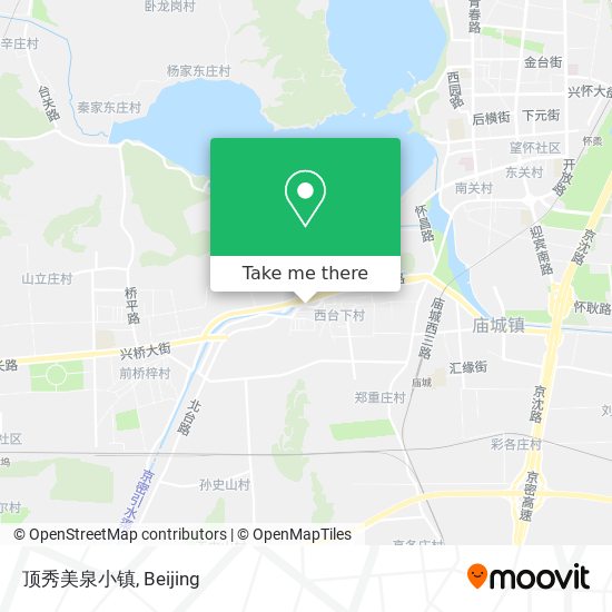 顶秀美泉小镇 map