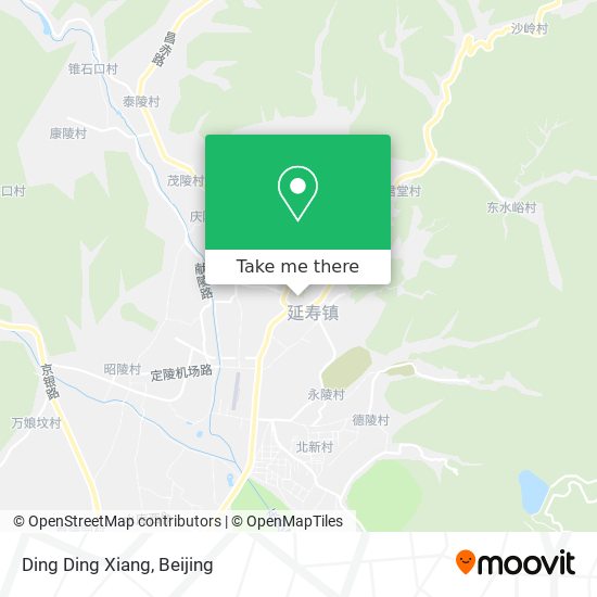 Ding Ding Xiang map