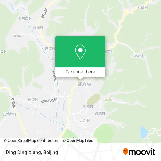 Ding Ding Xiang map