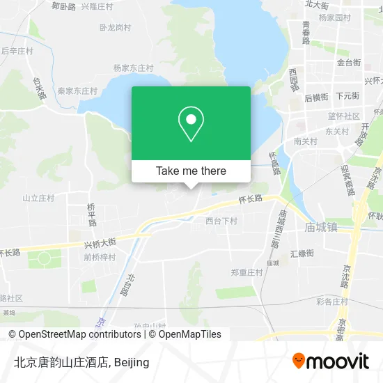 北京唐韵山庄酒店 map