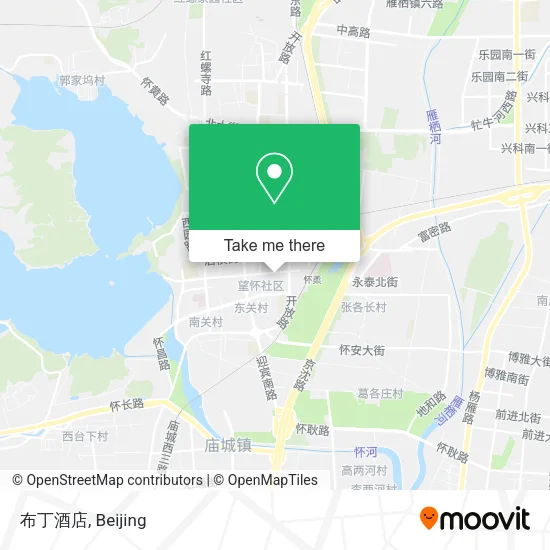 布丁酒店 map