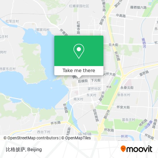 比格披萨 map