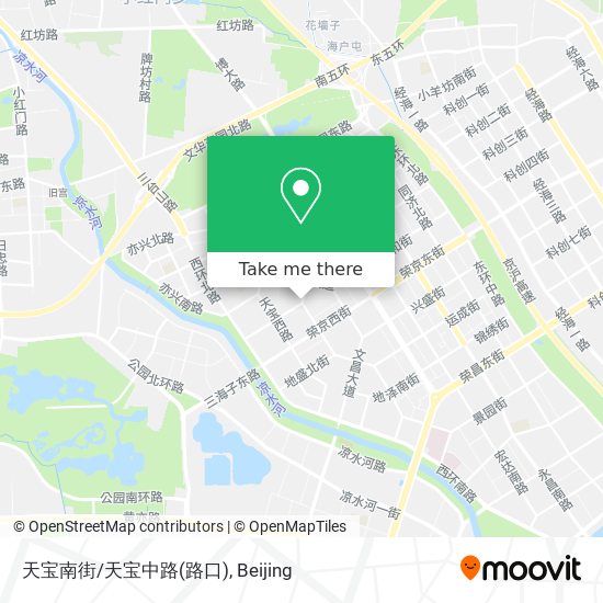 天宝南街/天宝中路(路口) map