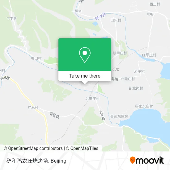 鹅和鸭农庄烧烤场 map