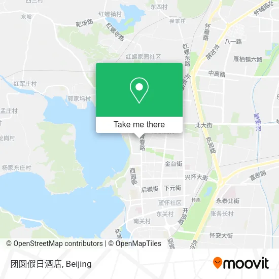 团圆假日酒店 map