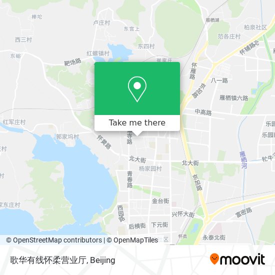 歌华有线怀柔营业厅 map
