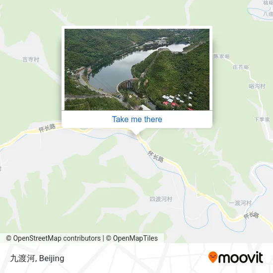 九渡河 map