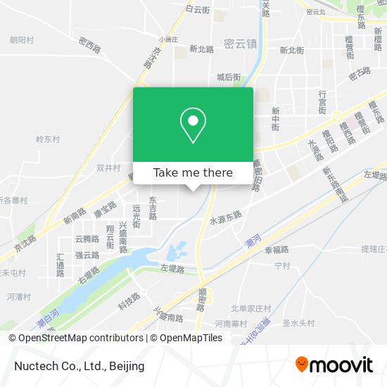 Nuctech Co., Ltd. map