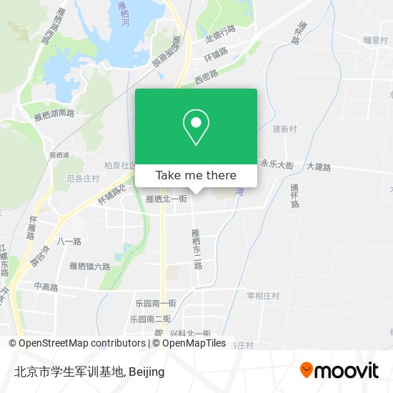 北京市学生军训基地 map