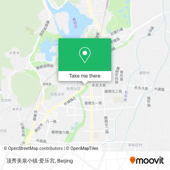 顶秀美泉小镇·爱乐宫 map