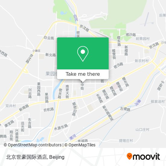 北京世豪国际酒店 map