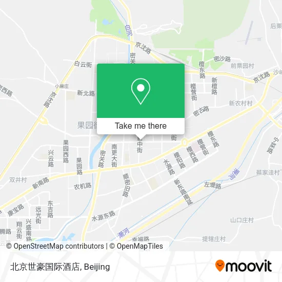 北京世豪国际酒店 map