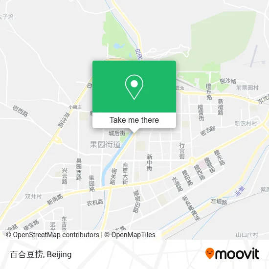 百合豆捞 map