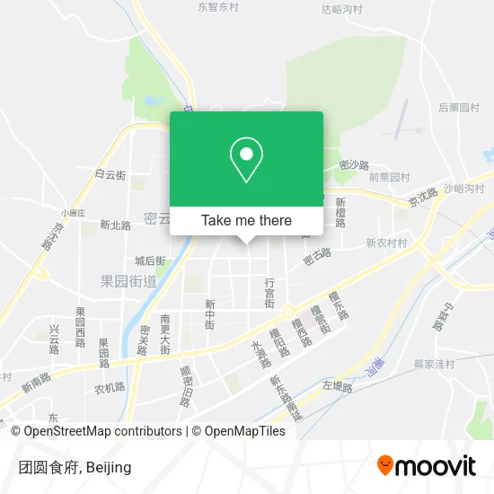 团圆食府 map