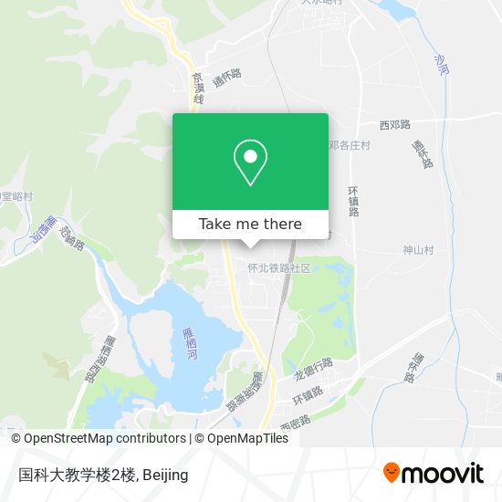 国科大教学楼2楼 map