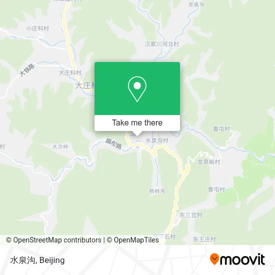 水泉沟 map