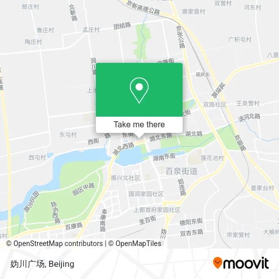 妫川广场 map