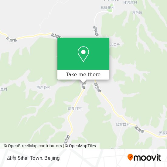四海 Sihai Town map