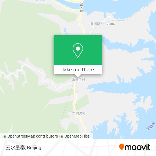 云水堡寨 map
