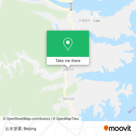 云水堡寨 map