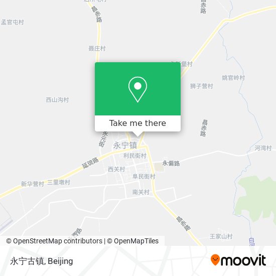 永宁古镇 map