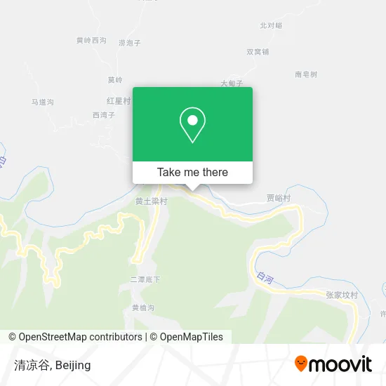 清凉谷 map
