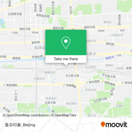 曼谷印象 map