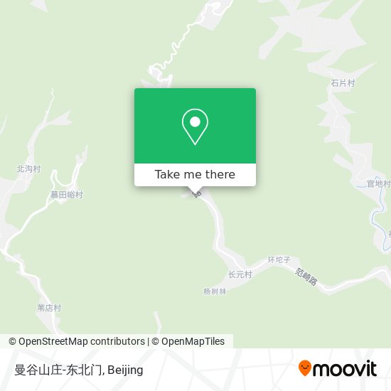曼谷山庄-东北门 map