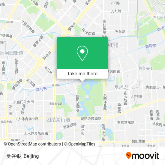 曼谷银 map