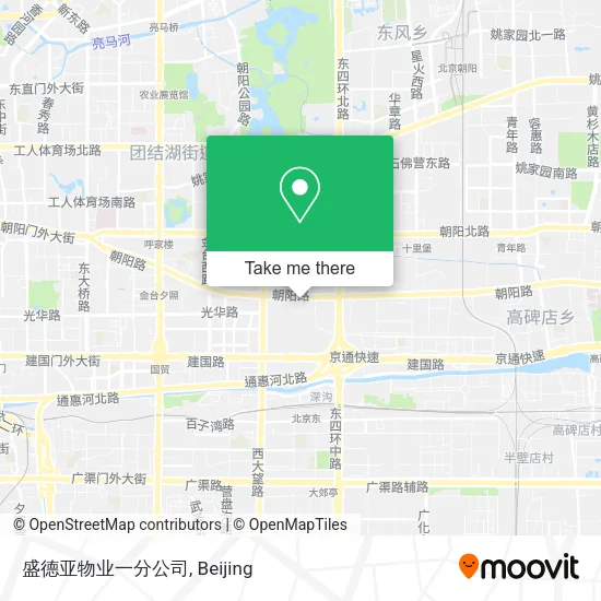 盛德亚物业一分公司 map