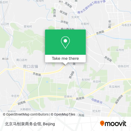 北京马刨泉商务会馆 map