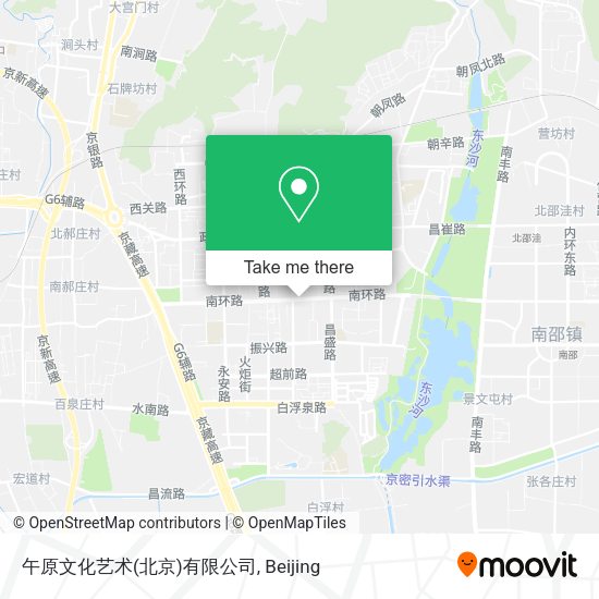 午原文化艺术(北京)有限公司 map