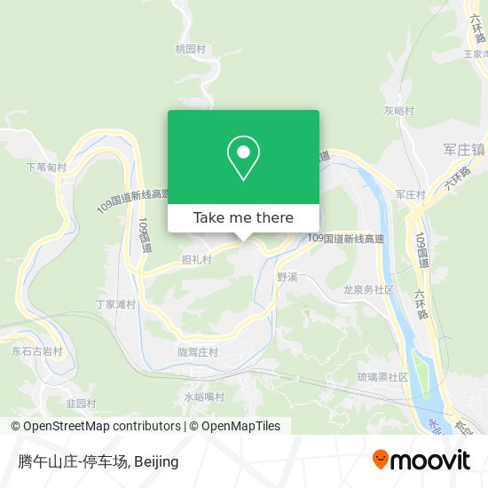 腾午山庄-停车场 map