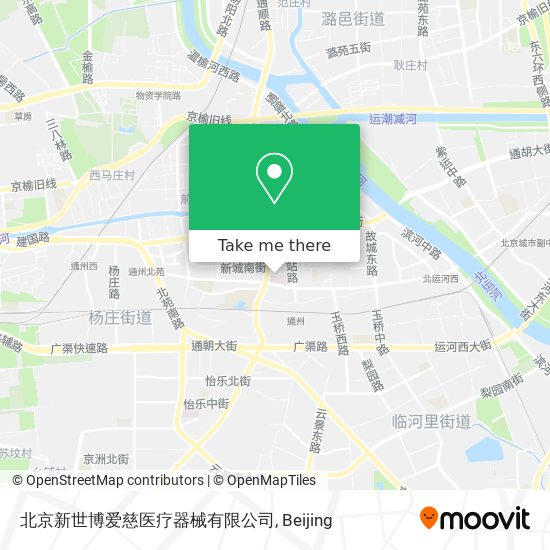 北京新世博爱慈医疗器械有限公司 map