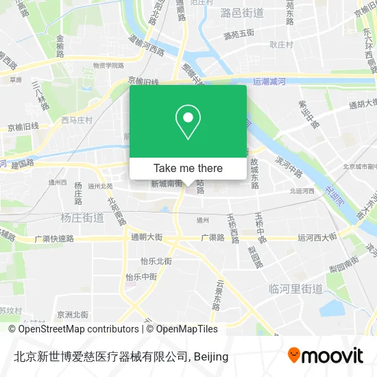 北京新世博爱慈医疗器械有限公司 map