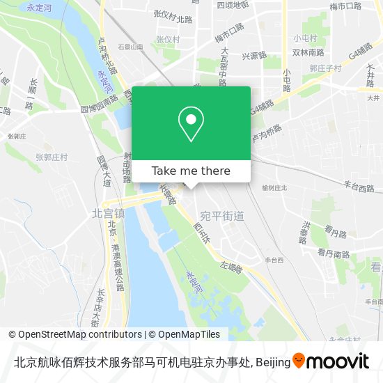 北京航咏佰辉技术服务部马可机电驻京办事处 map