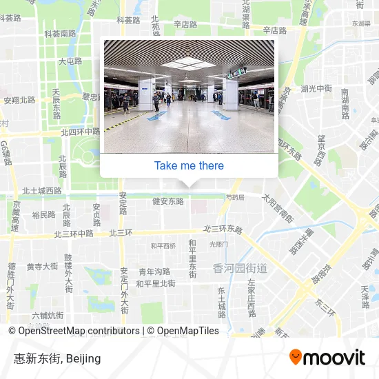 惠新东街 map