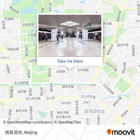 惠新里街 map