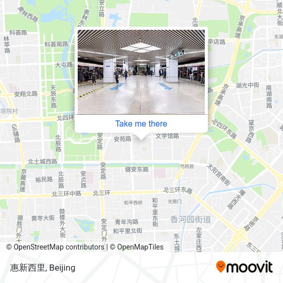 惠新西里 map