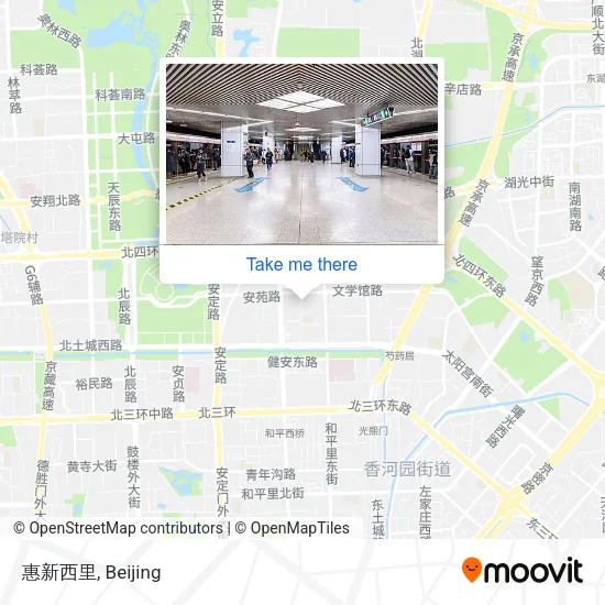 惠新西里 map