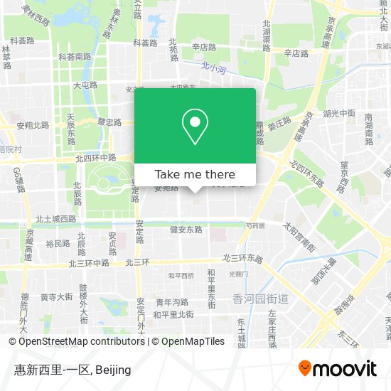 惠新西里-一区 map