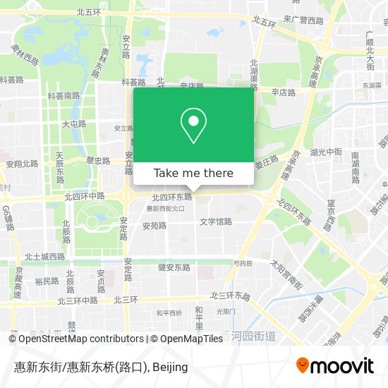 惠新东街/惠新东桥(路口) map