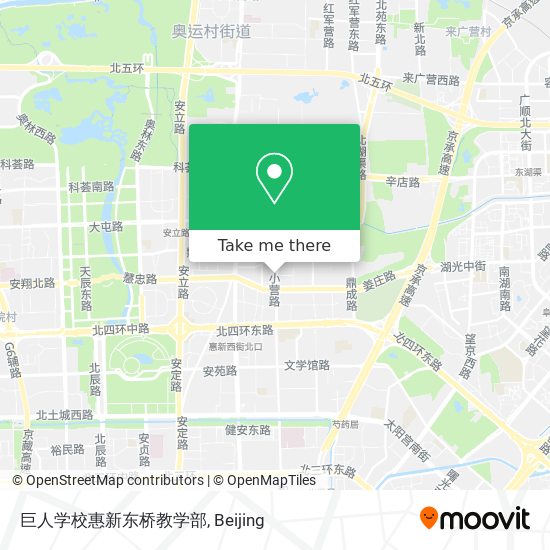 巨人学校惠新东桥教学部 map
