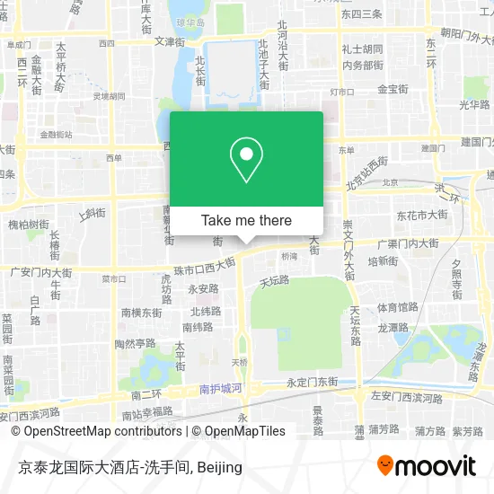 京泰龙国际大酒店-洗手间 map