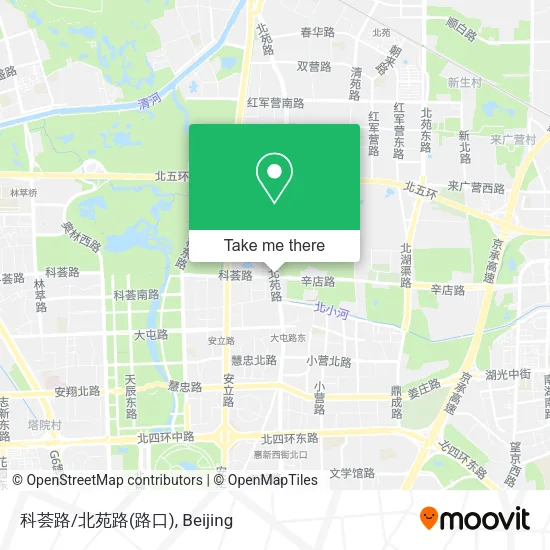 科荟路/北苑路(路口) map