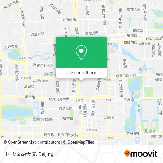 国投金融大厦 map