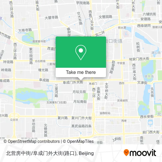 北营房中街/阜成门外大街(路口) map