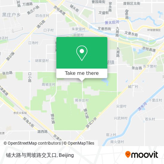 铺大路与周坡路交叉口 map
