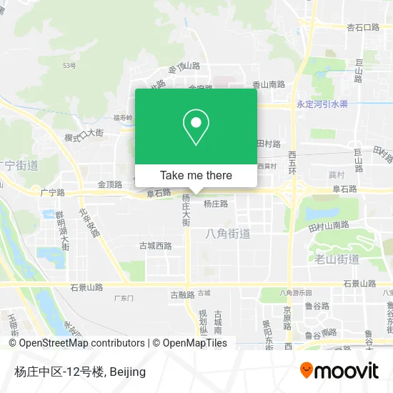 杨庄中区-12号楼 map