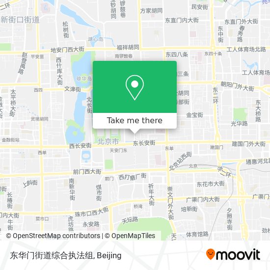 东华门街道综合执法组 map